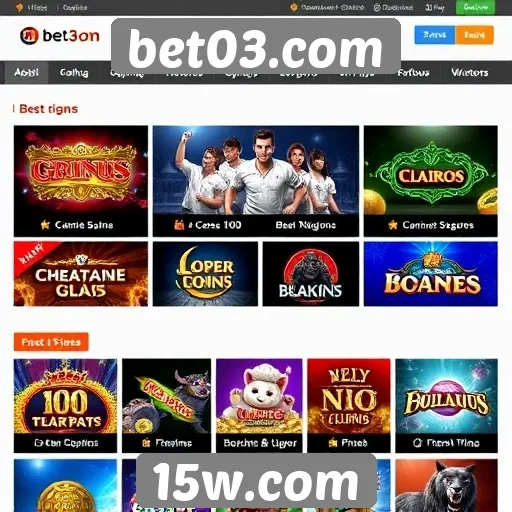 bet03.com oferece variedade de jogos de cassino online